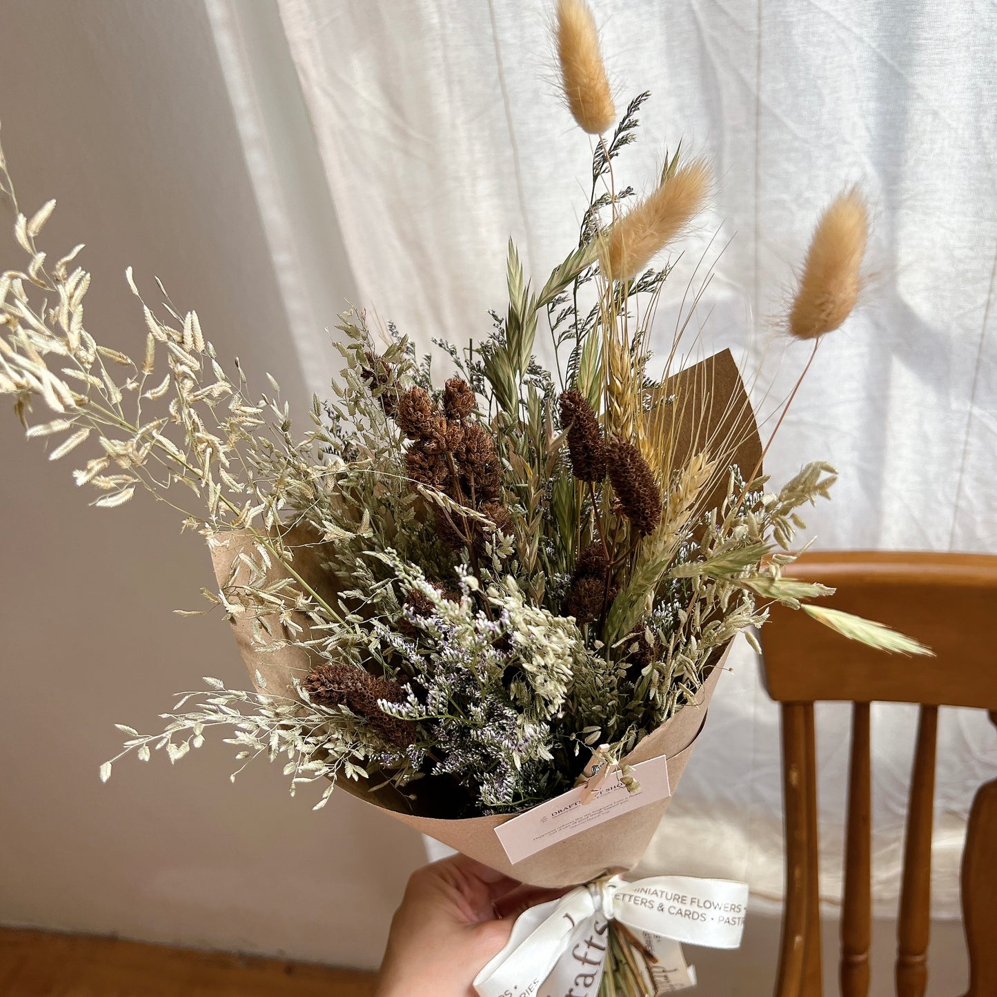 Quiet Fields Dried Flower Bunch