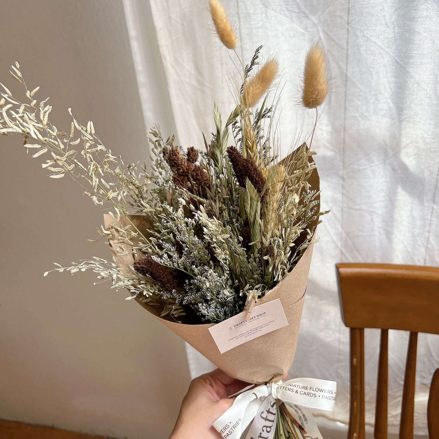 Quiet Fields Dried Flower Bunch