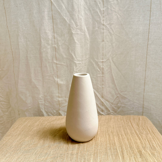 Ivory Bud Vase Small